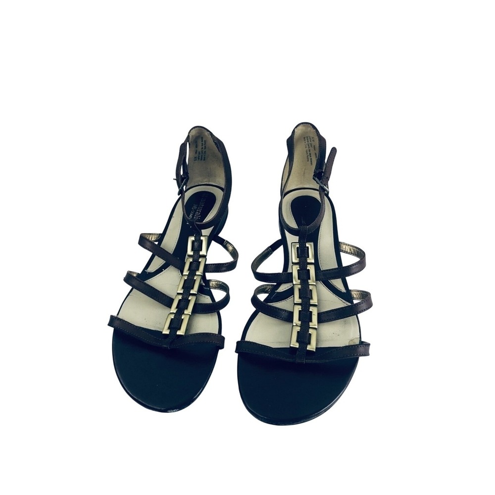 Neutralizers Black and gold (Farah)sandals 6.5M‎